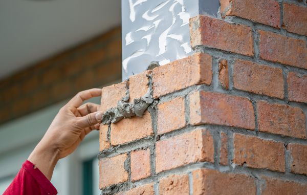 Brick Pillar Repair in Mechanicsburg